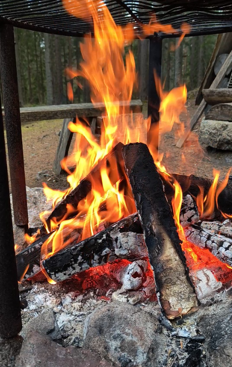 Lajvkollo - lägereld - EventX - NBV